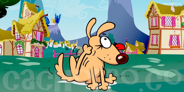 Cachorros com queda de pelo e coceira